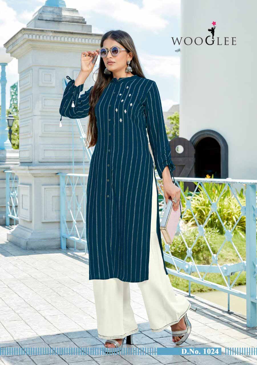 Wooglee Celebration Vol-3 Palazzo Kurti Sets Wooglee Celebration Vol-3 Palazzo Kurti Sets
